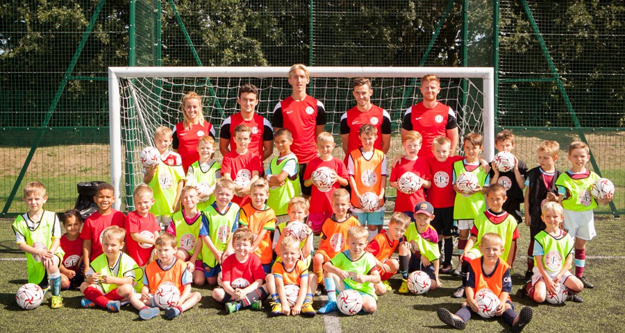Squad photo – summer camp 2016